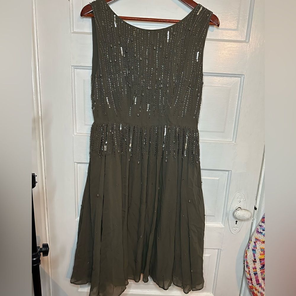 NWOTs Burning Torch Cocktail Dress Size Medium
